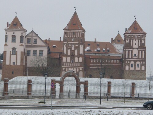 Новогодние каникулы 2014-2015. 
Белоруссия-Эстония. Мирский замок.