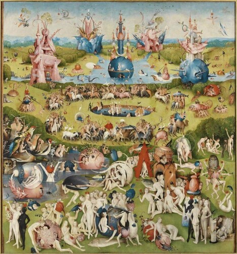 Сад земных наслаждений.
Иероним Босх, 1500-е.