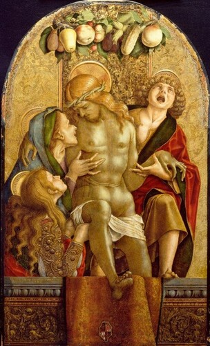 Плач над мертвым Христом.
Карло Кривелли, 1485.