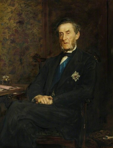Энтони Эшли-Купер, 7-й граф Шафтсбери, президент Библейского общества.
Джон Эверетт Милле, 1877.