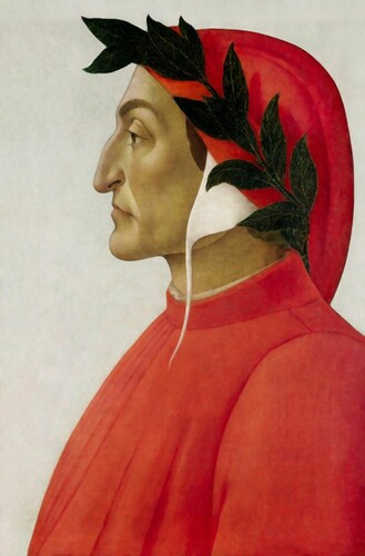 Данте Алигьери.
Сандро Боттичелли, 1495.