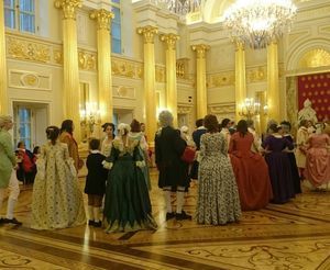 Времена и Эпохи 2018: Большой бал в золотом зале дворца Царицыно